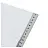 Разделитель листов OfficeSpace А4, 31 лист, цифровой 1-31, серый, пластиковый Фото 1