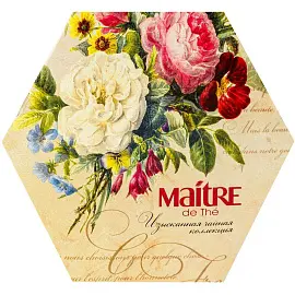 Чай Maitre de The Цветы ассорти 60 пакетов
