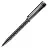 Ручка подарочная шариковая GALANT "Locarno", корпус серебристый с черным, хромированные детали, пишущий узел 0,7 мм, синяя, 141667 Фото 1