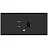 Папка-регистратор Berlingo "DoubleBlack", 80мм, ламинированная, черная, с рисунком Фото 0