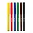 Фломастеры BRAUBERG "АКАДЕМИЯ", 6 цветов, вентилируемый колпачок, ПВХ упаковка, 151409 Фото 0