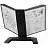 Демосистема настольная А4 10 панелей серого цвета Promega office FDS005 Фото 0