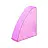 Лоток вертикальный для бумаг 85 мм Attache Selection Flamingo пластиковый розовый