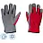 Перчатки рабочие утепленные Jeta Safety Winter Motor JLE625 трикотажные с искусственной кожей красные/серые (размер 10, XL)