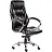Кресло для руководителя Easy Chair 535 MPU черное (искусственная кожа, металл)