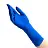 Перчатки медицинские смотровые Benovy High Risk латексные неопудренные темно-синие (размер XL, 50 штук/25 пар в упаковке) Фото 1