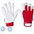 Перчатки рабочие Jeta Safety Mechanic JLE301 кожаные красные/белые (размер 10, XL)