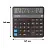Калькулятор настольный Attache AС-333 12-разрядный черный 147x145x30 мм Фото 1
