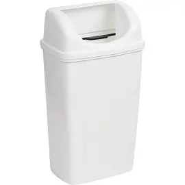 Ведро для мусора Luscan Professional 50 л пластик белое (36x75 см)