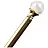 Ручка шариковая автоматическая MESHU "White pearl" синяя, 1,0мм Фото 4