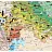 Настенная карта России физическая (природные зоны, животные и растения) 1:6 200 000 Фото 0