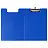 Папка-планшет с зажимом OfficeSpace А4, ПВХ, синий Фото 1