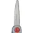 Ножницы 130 мм Attache с пластиковыми прорезиненными ручками серого/красного цвета Фото 4