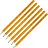 Набор чернографитных карандашей (HB, H, B, 2H, 2B) Koh-I-Noor 1696 заточенные шестигранные (6 штук в упаковке) Фото 1