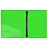 Папка на 4 кольцах Berlingo "Neon", 24мм, 1000мкм, зеленый неон, D-кольца, с внутр. карманом Фото 0