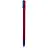 Ручка шариковая Greenwich Line "Utility. Burgundy" синяя, 0,7мм, игольчатый стержень, софт-тач Фото 3