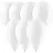 Шары надувные Пастель Экстра White 30 см (50 штук в упаковке) Фото 3