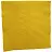 Салфетки бумажные Profi Pack 33x33 см желтые 1-слойные 250 штук в упаковке Фото 0