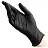 Перчатки нитриловые смотровые 50 пар (100 шт.), размер M (средний), черные, BENOVY Nitrile Chlorinated Фото 1