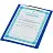 Папка-планшет с зажимом Комус A4 синяя Фото 1