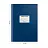 Книга учета OfficeSpace, А4, 144л., клетка, 200*290мм, бумвинил, цвет синий, блок офсетный, наклейка Фото 1