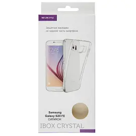 Чехол-накладка Red Line iBox Crystal для Samsung Galaxy S20 FE прозрачный (УТ000021664)