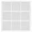 Клеевые квадраты двусторонние, 22 мм х 22 мм, акриловая основа, 36 шт., BRAUBERG, 608777 Фото 2