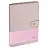 Записная книжка А5 96л. ЛАЙТ, кожзам, скрытый гребень, Greenwich Line "Pastel. Pink", блок в линию