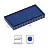Штемпельная подушка OfficeSpace, для BSt_40493, синяя Фото 0