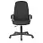 Кресло руководителя Helmi HL-E88, LT, ткань черная, пластик, пиастра Фото 0