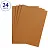 Цветная бумага 500*650мм, Clairefontaine "Etival color", 24л., 160г/м2, табак, легкое зерно, 30%хлопка, 70%целлюлоза Фото 0