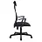 Кресло руководителя Helmi HL-E81, ткань TW/сетка черная, PL, механизм качания ПВМ Фото 1