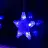Электрогирлянда Бахрома 2.4x0.9 м Звездочки,IP20,186LED,синее,8 реж 4356975 Фото 3