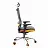 Кресло компьютерное МЕТТА "ErgoLife" 10 B2-160D, 2D-подголовник, экокожа/сетка, черное/оранжевое Фото 3