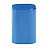Подставка-стакан СТАММ "Фаворит", пластиковая, квадратная, тонированная синяя Фото 2