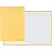Книга учета 96 листов А4 в клетку на сшивке блок офсет Attache Bright Сolours (обложка - картон, цвет желтый)