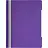 Скоросшиватель пластиковый Attache Economy A4 до 100 листов фиолетовый (толщина обложки 0.1/0.12 мм, 10 штук в упаковке)