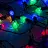 Электрогирлянда Шишки разноцветный свет 40 светодиодов 5 м Фото 0