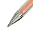 Ручка гелевая CROWN "Hi-Jell Pastel", ОРАНЖЕВАЯ ПАСТЕЛЬ, узел 0,8 мм, линия письма 0,5 мм, HJR-500P Фото 1