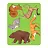 Трафарет-раскраска СТАММ "Лесные звери", пакет, европодвес Фото 0