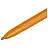 Ручка шариковая СТАММ "Оптима" синяя, 1,0мм, оранжевый корпус Фото 2