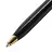 Ручка подарочная шариковая GALANT "Consul", корпус черный с серебристым, золотистые детали, пишущий узел 0,7 мм, синяя, 140963 Фото 2