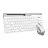 Комплект беспроводной клавиатура и мышь A4Tech Fstyler FB2535C белый Фото 2