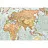 Настенная карта Мира политическая 1:17 000 000 экодизайн Фото 0