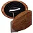 Ремень Кожевенная мануфактура, нат. кожа, черный, подарочная упаковка дерево (массив) на магнитах Фото 0