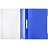 Скоросшиватель пластиковый Attache Элементари до 100 листов синий (толщина обложки 0.15/0.18 мм, 10 штук в упаковке) Фото 0