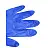 Перчатки медицинские универсальные нитриловые SFM нестерильные неопудренные размер M (7-8) голубые (50 пар/100 штук в упаковке) Фото 4