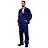 Костюм рабочий летний мужской л09-КПК антистатический синий/черный (размер 44-46, рост 182-188) Фото 4