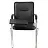 Конференц-кресло FA_SAMBA ST Chrome к/з черный DO350/орех Фото 0