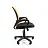 Кресло офисное Easy Chair 304 желтое/черное (сетка/ткань, пластик) Фото 1